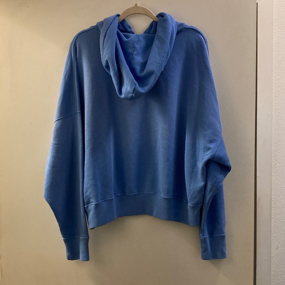 NWOT Polo Ralph Lauren Blue Hoodie with Bear Design - Picture 3 of 6